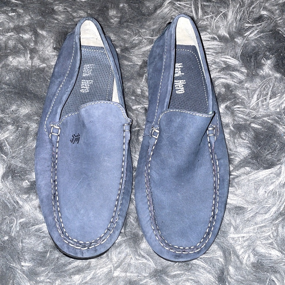 Mens Suede Loafers